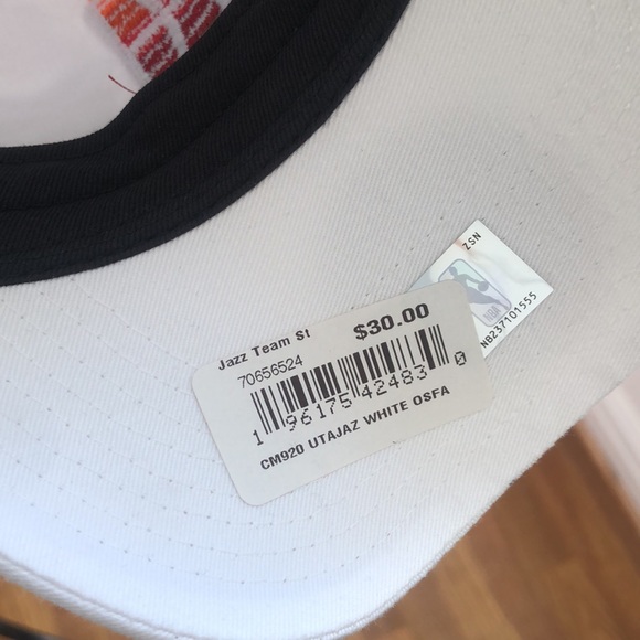 ๐ NWT UTAH JAZZ BASEBALL HAT - Picture 5 of 7